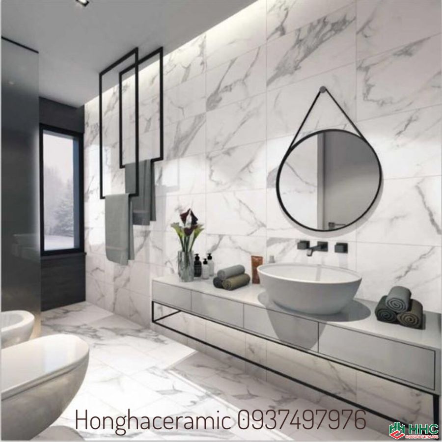 Đá mờ 30x60 trắng vân mabo đẹp giá rẻ
